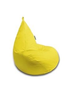 Кресло мешок Груша XL желтый Pufon