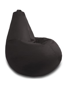 Кресло мешок Груша XXXL темно серый Pufon