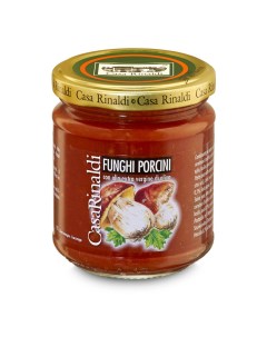 Соус Funghi Porcini томатный с грибами 190 г Casa rinaldi
