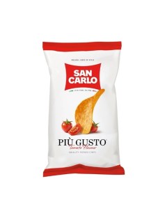Чипсы Piu Gusto картофельные со вкусом томата 50 г San carlo