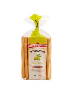 Хлебные палочки Стиратини с оливковым маслом 250 г Panealba