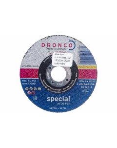 Диск отрезной по металлу Special AS30T 1111055100 Dronco