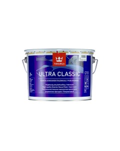 Краска Ultra Classic полуматовая для наружных стен 9 л Tikkurila