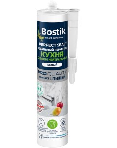 Герметик Perfect Seal Кухня силикон нейтральный белый 280мл Bostik