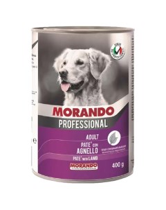 Консервы для собак Professional баранина 400г Morando
