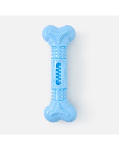 Игрушка для собак для чистки зубов кости SM032 019 синяя Mascube