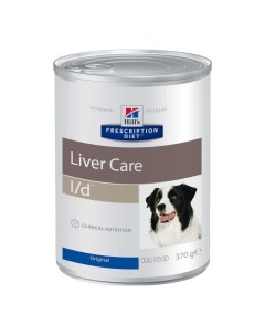Влажный корм для собак Prescription Diet l d Liver Care при болезнях печени 370г Hill`s