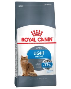 Сухой корм для кошек Light 40 низкокалорийный от 1 года 3 шт по 0 4 кг Royal canin