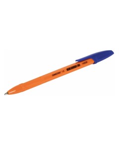 Ручка шариковая X 333 Orange синяя Офисмаг