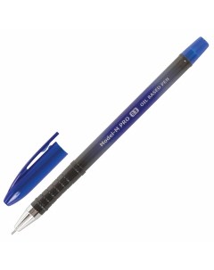 Ручка шариковая масляная Model M PRO СИНЯЯ узел 0 5 мм линия письма 0 25 мм Brauberg