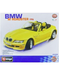 Сборная модель автомобиля BMW M Roadster жёлтый масштаб 1 24 18 25043 Bburago