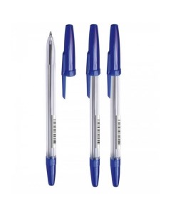 Ручка шариковая Оптима 0 7мм синий цвет чернил масляная основа РО20 Стамм