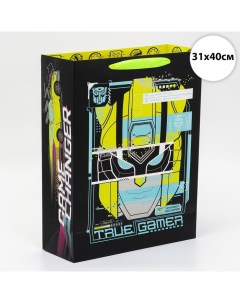 Пакет подарочный Gamer Трансформеры 31х40х11 5 см Hasbro
