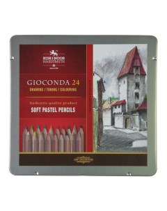 Пастель Gioconda 8828 в карандаше 24 цвета Koh-i-noor