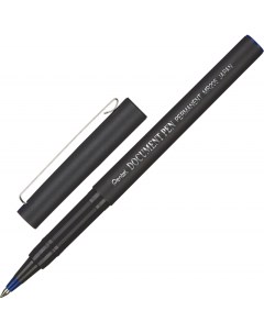 Ручка роллер Document Pen 0 3 мм синяя MR205 C Pentel
