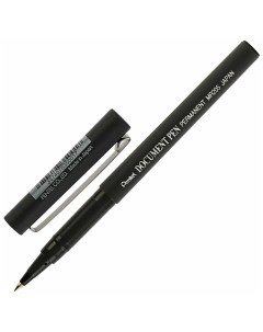 Ручка роллер Document Pen 0 5мм черная MR205 A Pentel