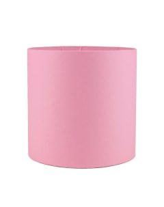 Коробка подарочная 14 x 14 см Декор круглая без крышки розовая Азалия