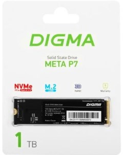 Накопитель SSD PCIe 4 0 x4 1TB DGSM4001TP73T Meta P7 M 2 2280 Digma