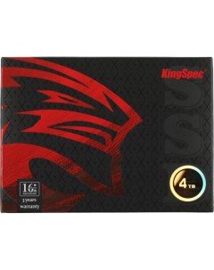 Твердотельный накопитель SSD 2 5 4 Tb P3 4TB Read 570Mb s Write 500Mb s 3D NAND Kingspec
