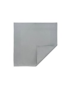 Салфетка сервировочная классическая серого цвета из хлопка Essential Серый 53 Tkano