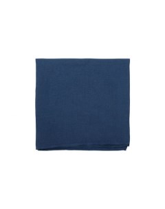 Скатерть из стираного льна синего цвета Essential Синий 170 Tkano
