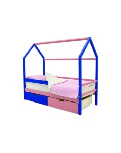 Детская кровать домик Svogen Розовый 76 Бельмарко