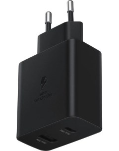 Сетевое зарядное устройство 35 Вт USB USB type C Quick Charge PD черный EP TA220NBEGEU Samsung