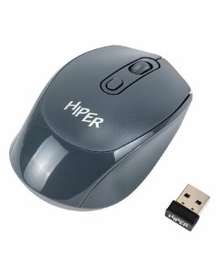 Беспроводная игровая мышь HOMW 141 серый Hiper