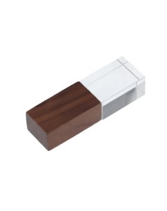 Флешка E 310 Dark Wood 16 ГБ USB2 0 чт до 25 Мб с зап до 15 Мб с зеленая подсветка Nobrand