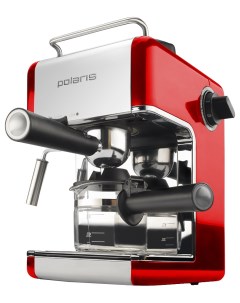 Рожковая кофеварка PCM 4002A Red Polaris