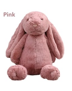 Мягкая игрушка Кролик розовый Fluffyworld