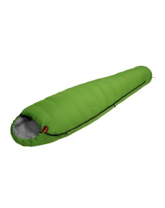 Спальный мешок Trekking 600 FP V2 M зеленый темно серый левый Bask