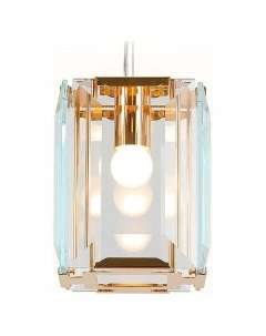 Подвесной светильник Traditional 6 TR5108 GD CL золото прозрачный E27 1 Ambrella light