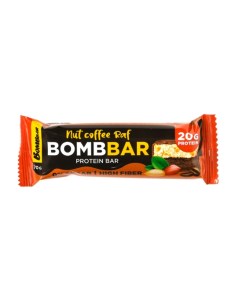 Спортивный батончик Nut Coffee Raf Protein Bar 20 шт по 70 г Bombbar