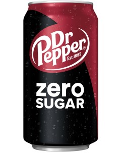Напиток газированный Dr Pepper Zero 6 шт по 330 мл Dr. pepper