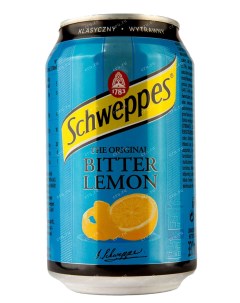 Напиток газированный Bitter Lemon 6 шт по 330 мл Schweppes