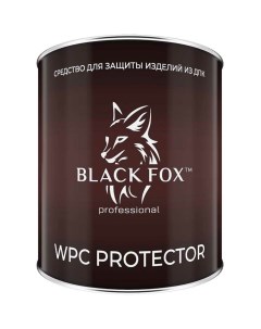 Масло для террасной доски ДПК WPC Protector 2 5 л коричневое BF25B Black fox