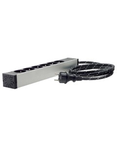 Сетевой фильтр AC 1502 P6 6 розеток 1 5 м Silver Black In-akustik