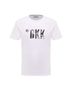Хлопковая футболка Dirk bikkembergs
