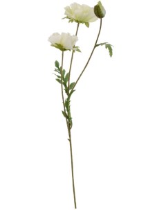 Искусственный цветок Мак кремовый 72 см Dpi