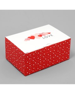 Коробка подарочная складная упаковка Дарите счастье