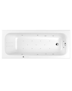 Акриловая ванна Vibe Ultra Nano 180х75 хром Whitecross