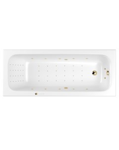 Акриловая ванна Vibe Nano 180х75 золото Whitecross