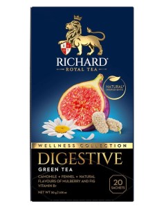 Чай зеленый Digestive 20 сашетов Richard