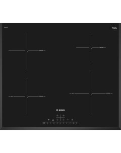 Встраиваемая варочная панель индукционная PIE651FC1E черный Bosch