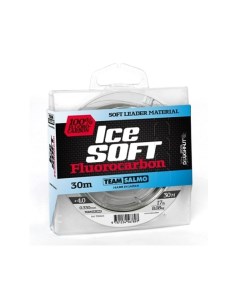 Леска флюрокарбоновая Ice Soft 0 16 мм 30 м 1 9 кг clear Salmo