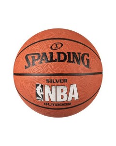 Баскетбольный мяч NBA Silver Outdoor 65 821Z Spalding