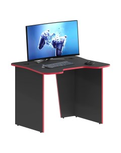 Компьютерный игровой стол SKILLL 100CB Антрацит Красный 100х85х75 5 см Skyland