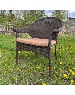 Кресло LV 140B Brown с подушкой в комплекте Афина мебель