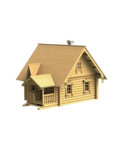 Сборная модель Сторожевой домик XIX век Масштаб 1 72 C1307 Свмодель